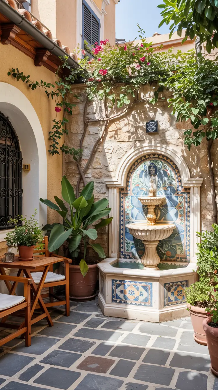 Courtyard Water Feature Ideas 2026: Modern, Small & Mediterranean Designs