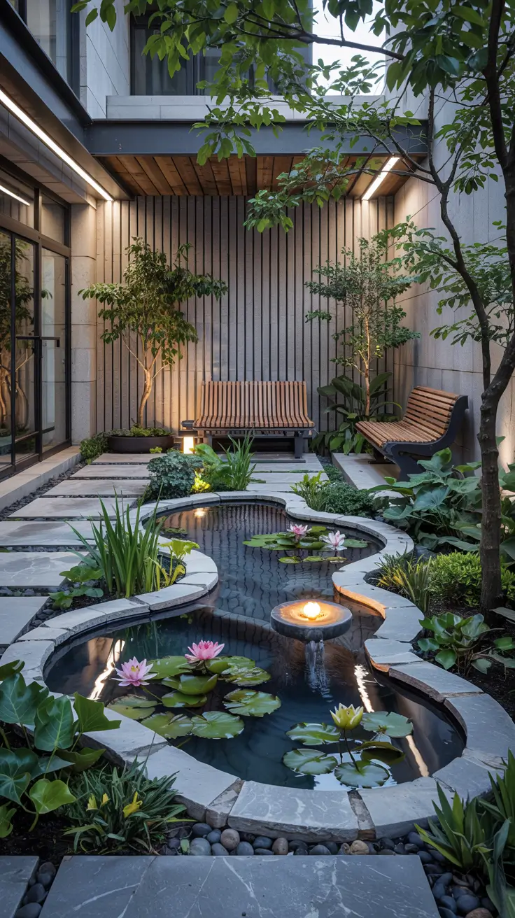 Courtyard Water Feature Ideas 2026: Modern, Small & Mediterranean Designs