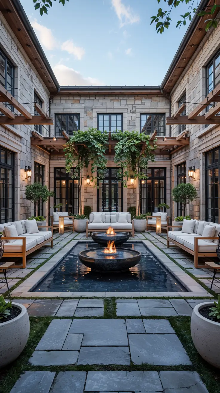Courtyard Water Feature Ideas 2026: Modern, Small & Mediterranean Designs