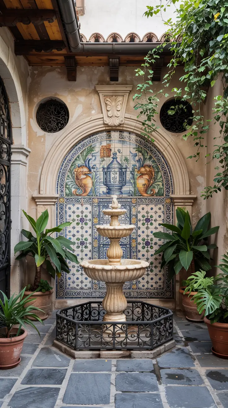 Courtyard Water Feature Ideas 2026: Modern, Small & Mediterranean Designs