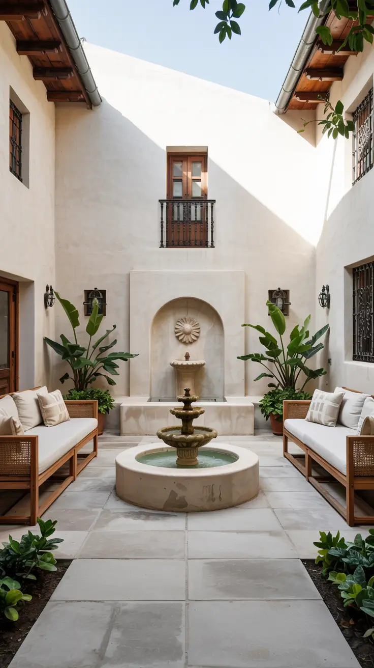 Courtyard Water Feature Ideas 2026: Modern, Small & Mediterranean Designs
