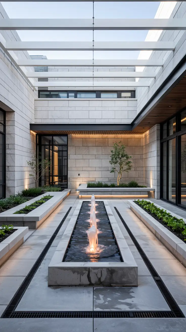 Courtyard Water Feature Ideas 2026: Modern, Small & Mediterranean Designs