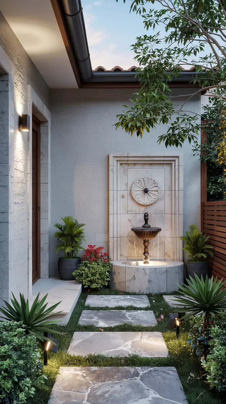 Courtyard Water Feature Ideas 2026: Modern, Small & Mediterranean Designs
