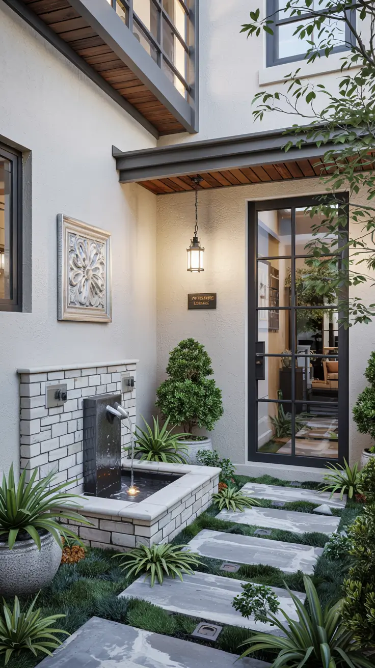 Courtyard Water Feature Ideas 2026: Modern, Small & Mediterranean Designs