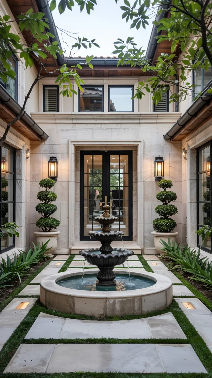Courtyard Water Feature Ideas 2026: Modern, Small & Mediterranean Designs