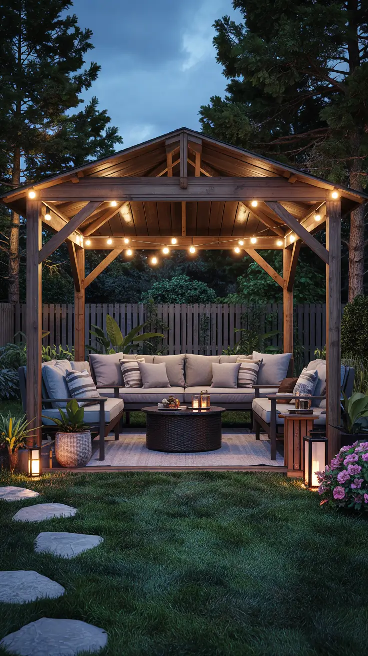 Gazebo Lighting Ideas 2026: DIY, Solar & Modern Outdoor Backyard Inspiration