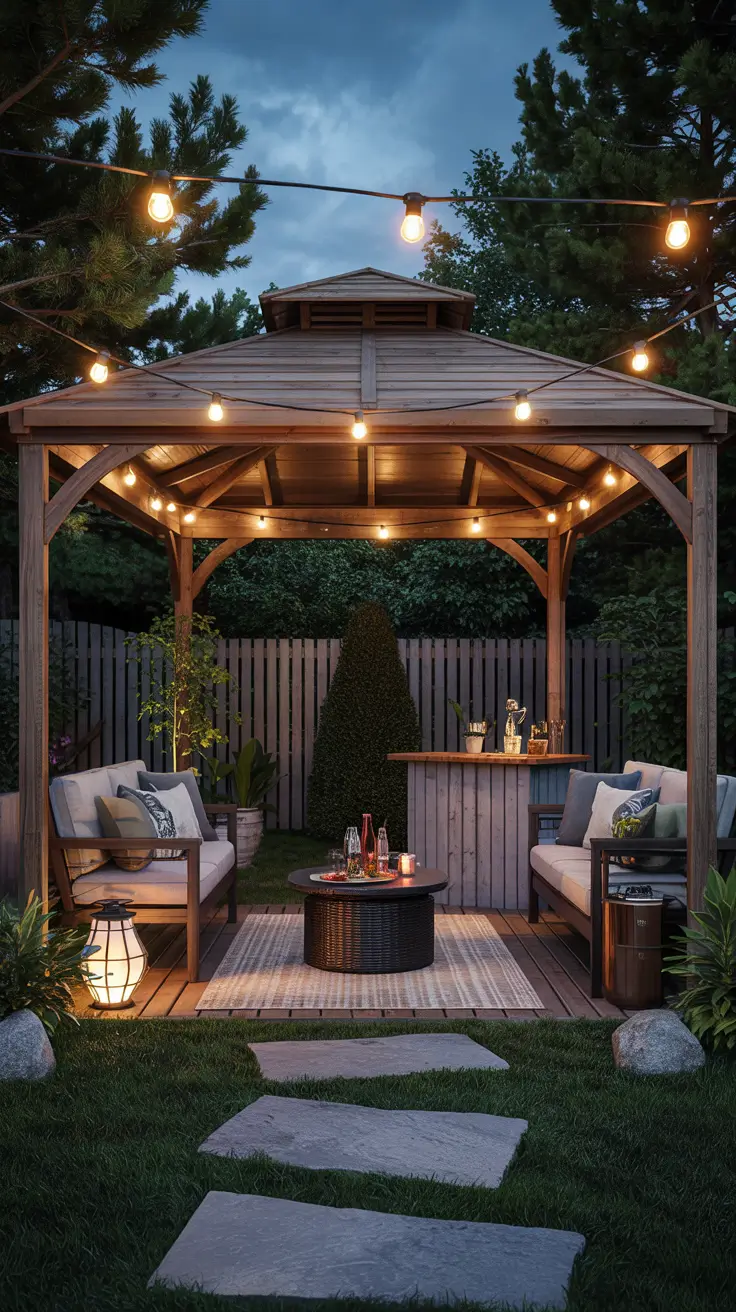 Gazebo Lighting Ideas 2026: DIY, Solar & Modern Outdoor Backyard Inspiration