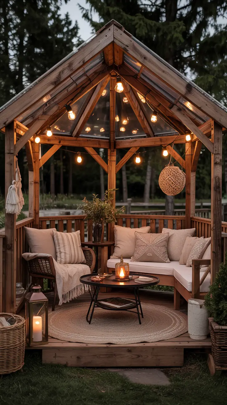 Gazebo Lighting Ideas 2026: DIY, Solar & Modern Outdoor Backyard Inspiration