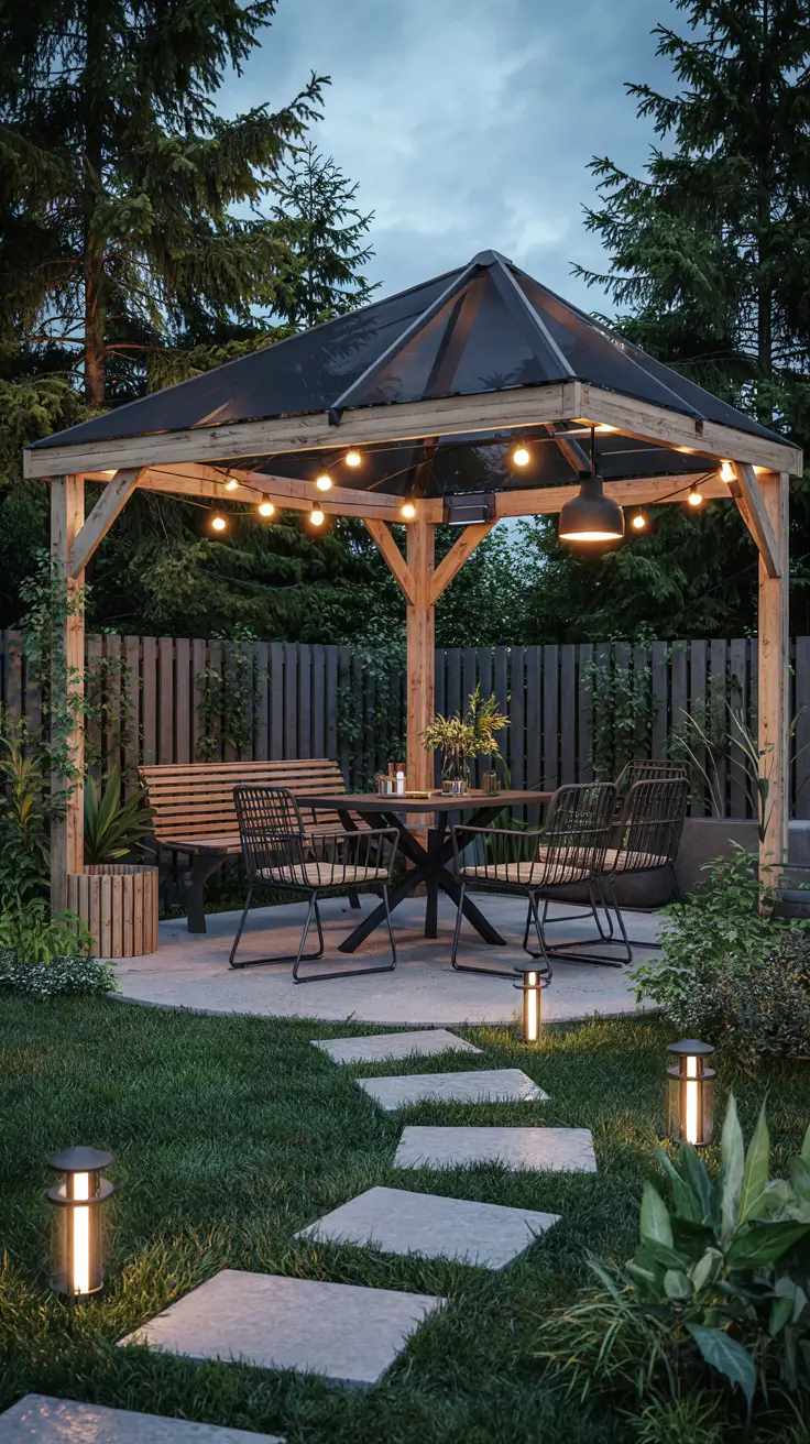 Gazebo Lighting Ideas 2026: DIY, Solar & Modern Outdoor Backyard Inspiration