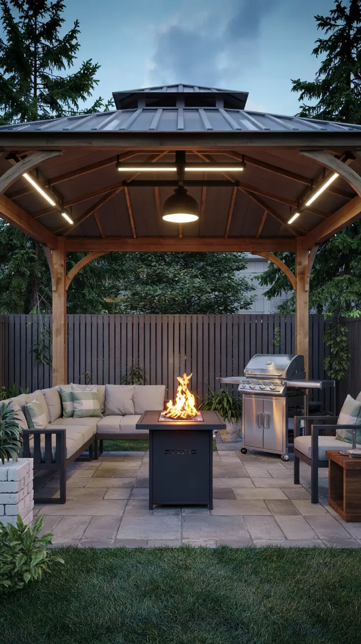 Gazebo Lighting Ideas 2026: DIY, Solar & Modern Outdoor Backyard Inspiration