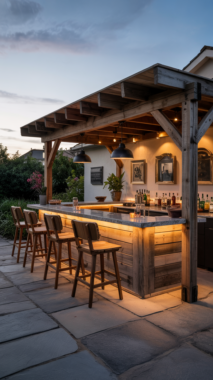 Outdoor Bar Ideas on Backyard 2026: DIY, Rustic & Modern Patio Bar Inspiration