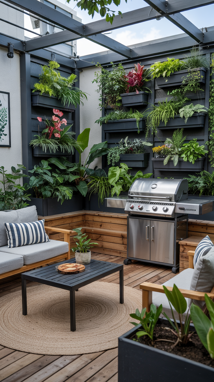Outdoor BBQ Area with Roof 2026: Top Rooftop & Backyard Grill Design Ideas