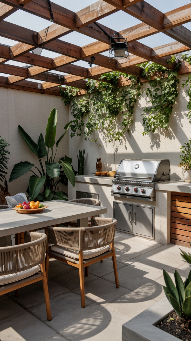 Outdoor BBQ Area with Roof 2026: Top Rooftop & Backyard Grill Design Ideas