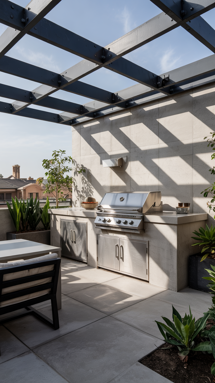 Outdoor BBQ Area with Roof 2026: Top Rooftop & Backyard Grill Design Ideas