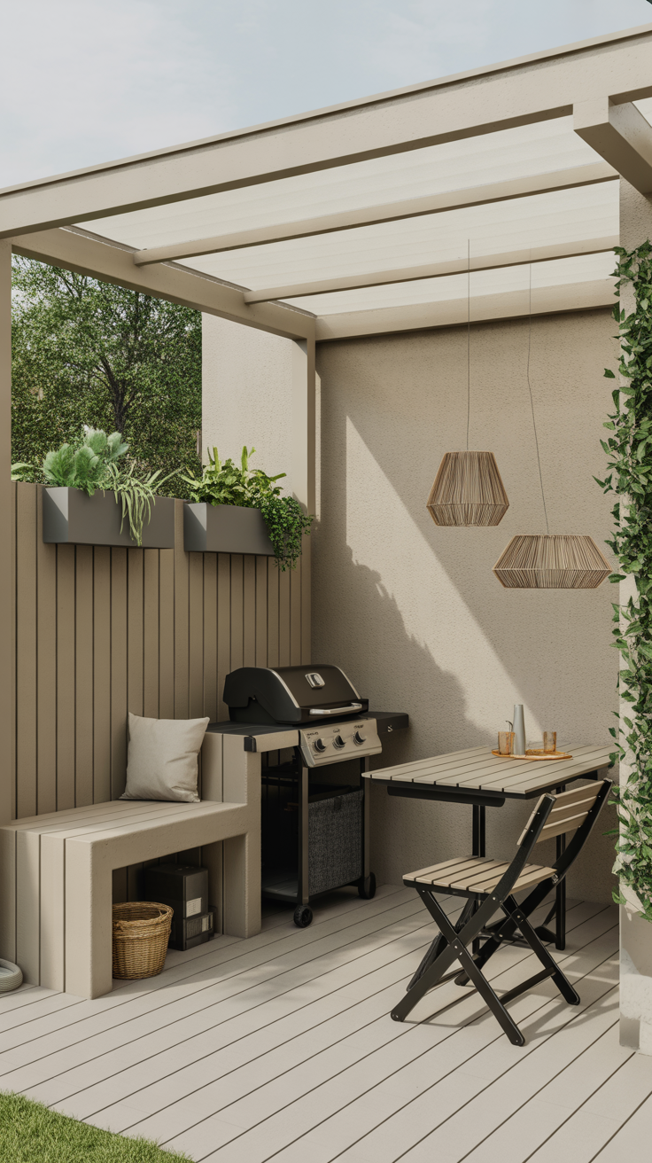 Outdoor BBQ Area with Roof 2026: Top Rooftop & Backyard Grill Design Ideas