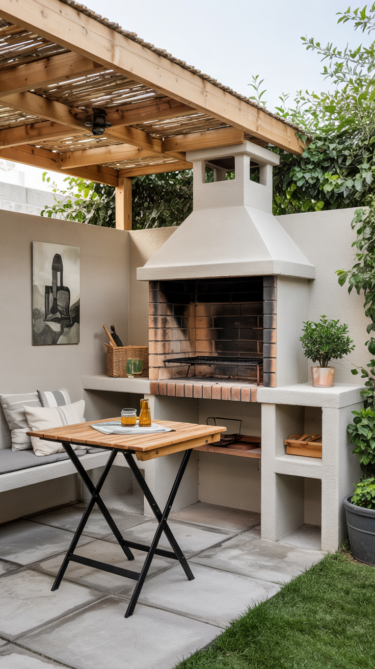 Outdoor BBQ Area with Roof 2026: Top Rooftop & Backyard Grill Design Ideas