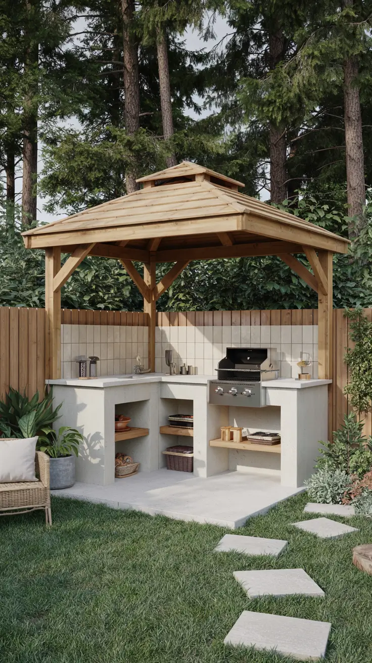 Outdoor Kitchen with a Gazebo 2026: Backyard Ideas, Designs & Covered Patio Inspiration