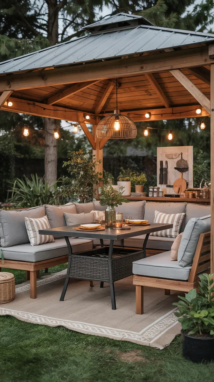 Outdoor Kitchen with a Gazebo 2026: Backyard Ideas, Designs & Covered Patio Inspiration