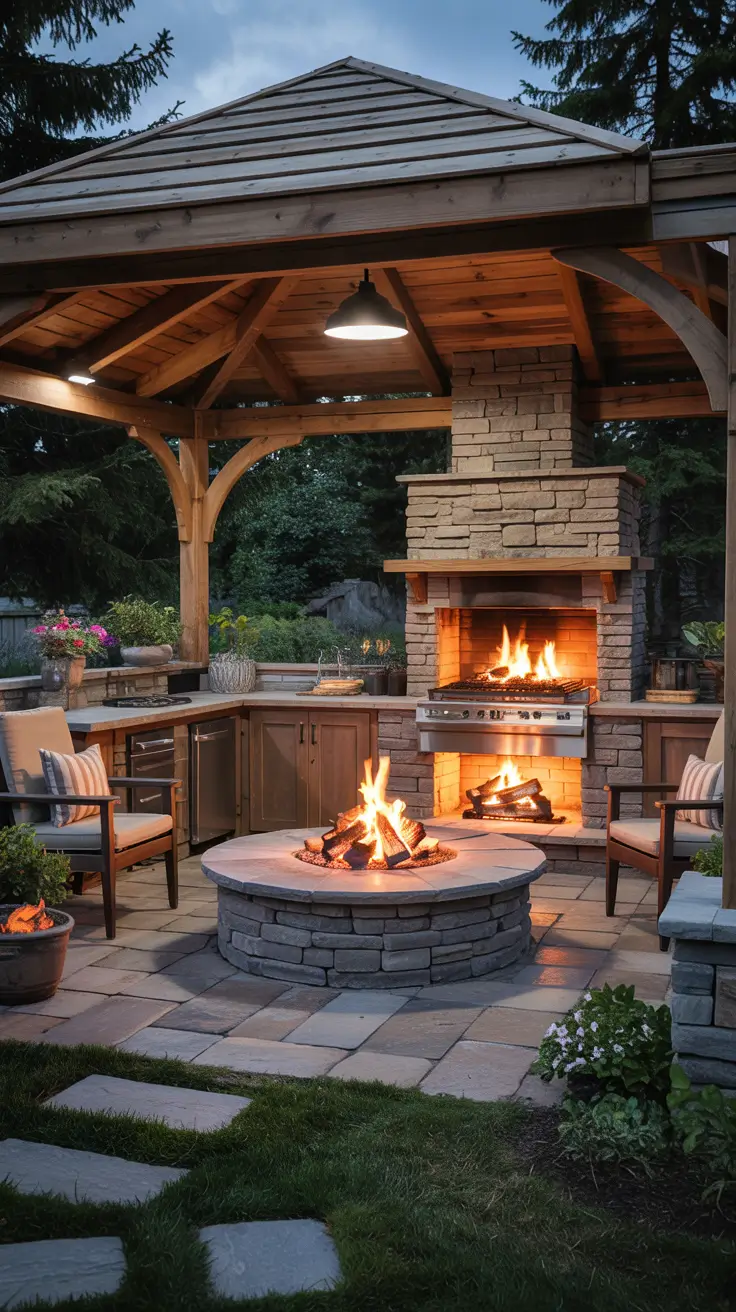 Outdoor Kitchen with a Gazebo 2026: Backyard Ideas, Designs & Covered Patio Inspiration