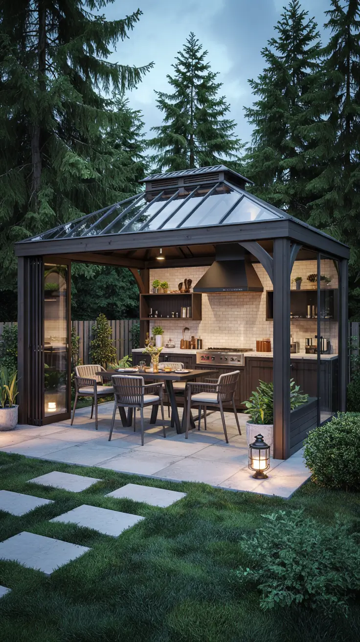 Outdoor Kitchen with a Gazebo 2026: Backyard Ideas, Designs & Covered Patio Inspiration