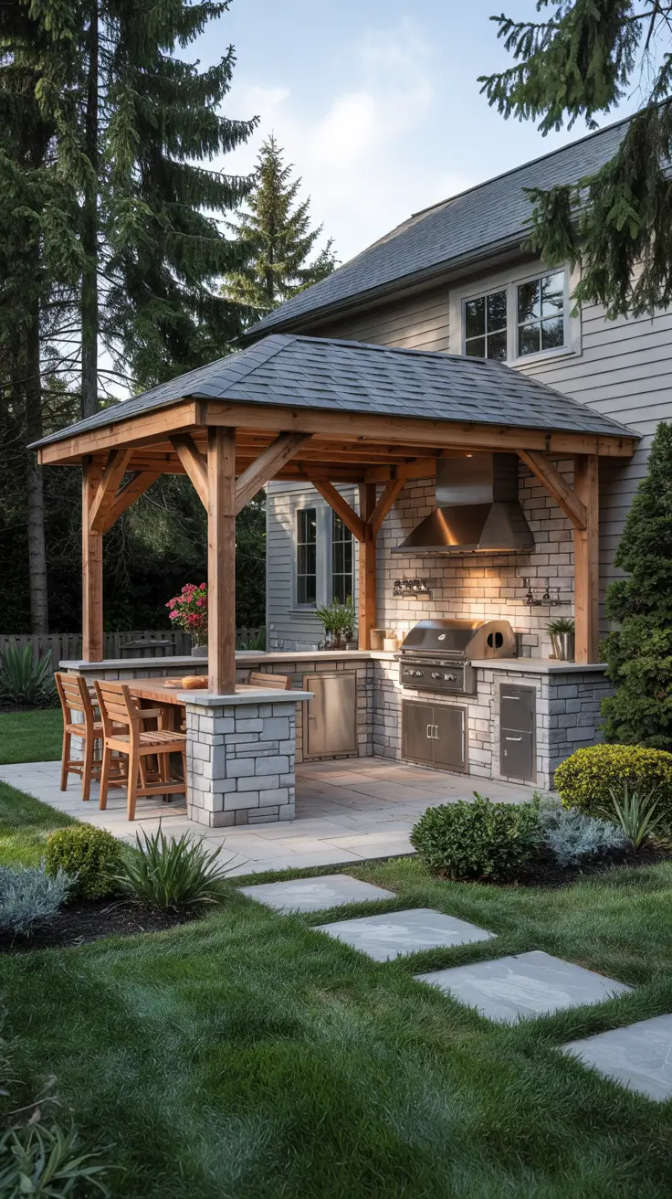 Outdoor Kitchen with a Gazebo 2026: Backyard Ideas, Designs & Covered Patio Inspiration