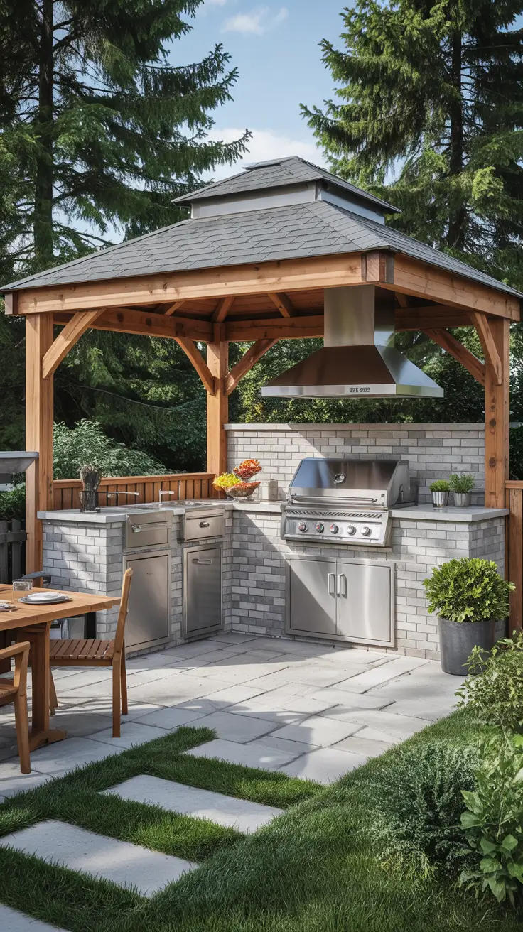 Outdoor Kitchen with a Gazebo 2026: Backyard Ideas, Designs & Covered Patio Inspiration
