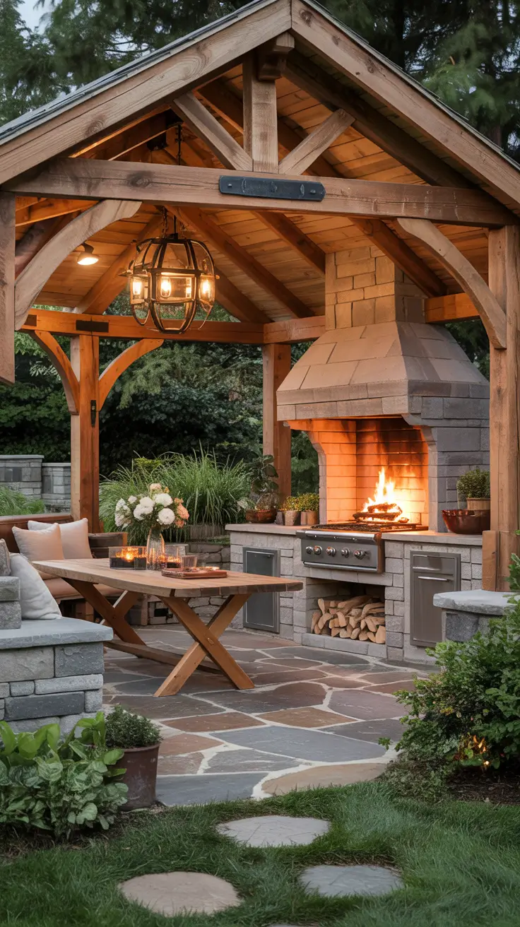 Outdoor Kitchen with a Gazebo 2026: Backyard Ideas, Designs & Covered Patio Inspiration