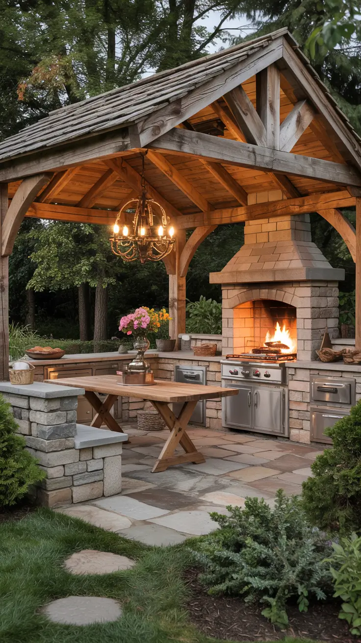 Outdoor Kitchen with a Gazebo 2026: Backyard Ideas, Designs & Covered Patio Inspiration