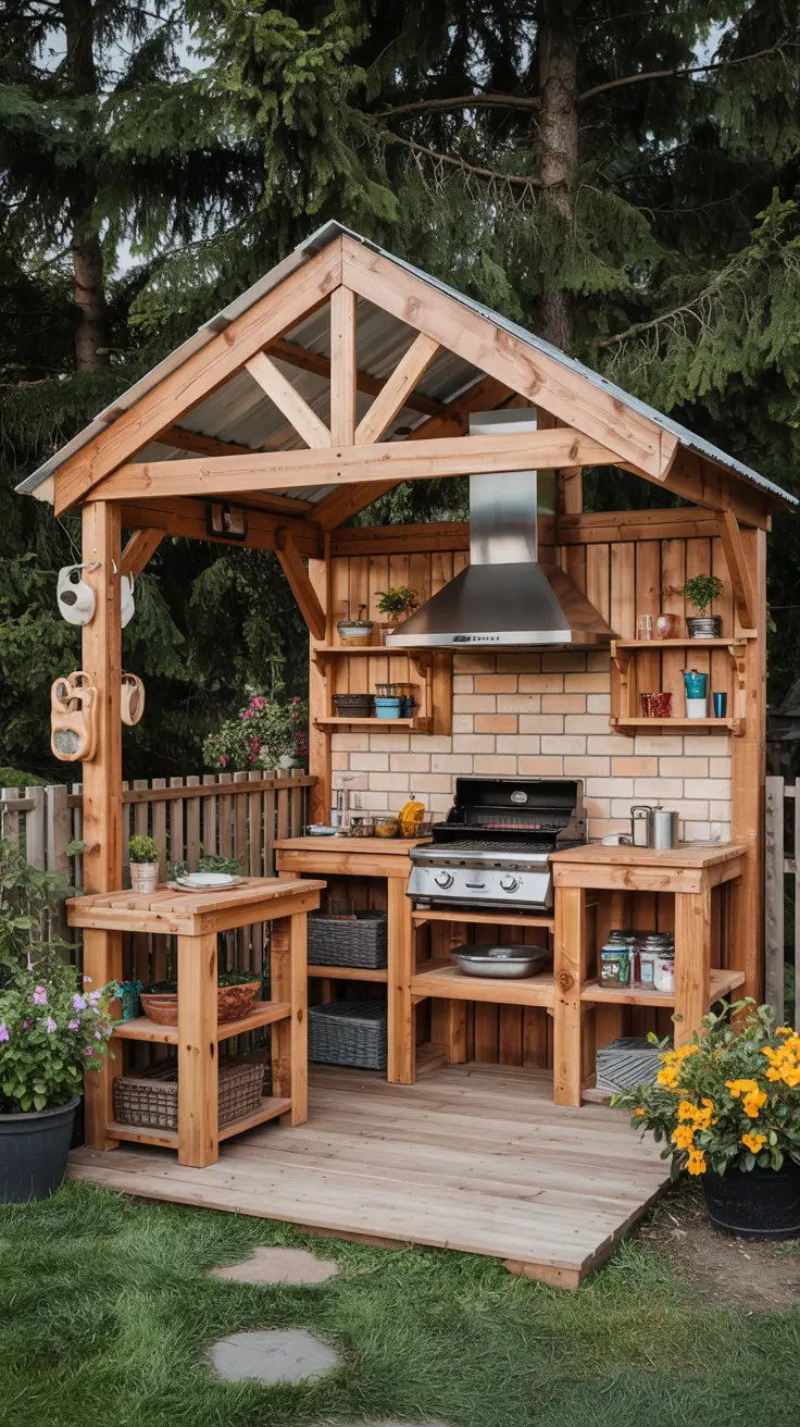 Outdoor Kitchen with a Gazebo 2026: Backyard Ideas, Designs & Covered Patio Inspiration