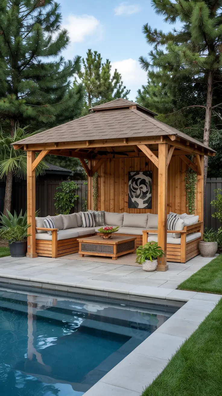 Pool Gazebo Ideas 2026: Stylish Cabanas, Pergolas & Backyard Pool Designs