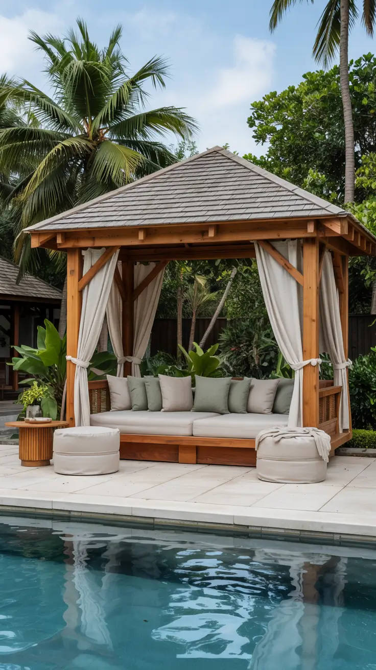 Pool Gazebo Ideas 2026: Stylish Cabanas, Pergolas & Backyard Pool Designs