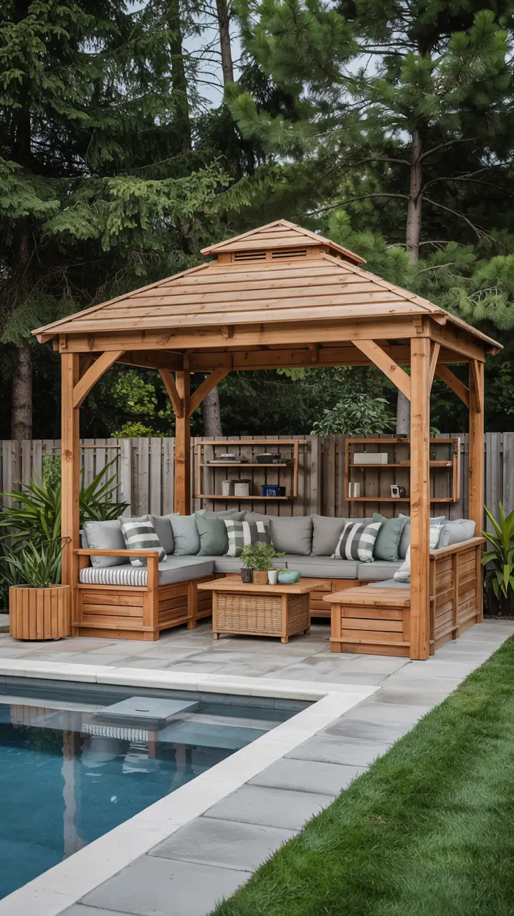 Pool Gazebo Ideas 2026: Stylish Cabanas, Pergolas & Backyard Pool Designs