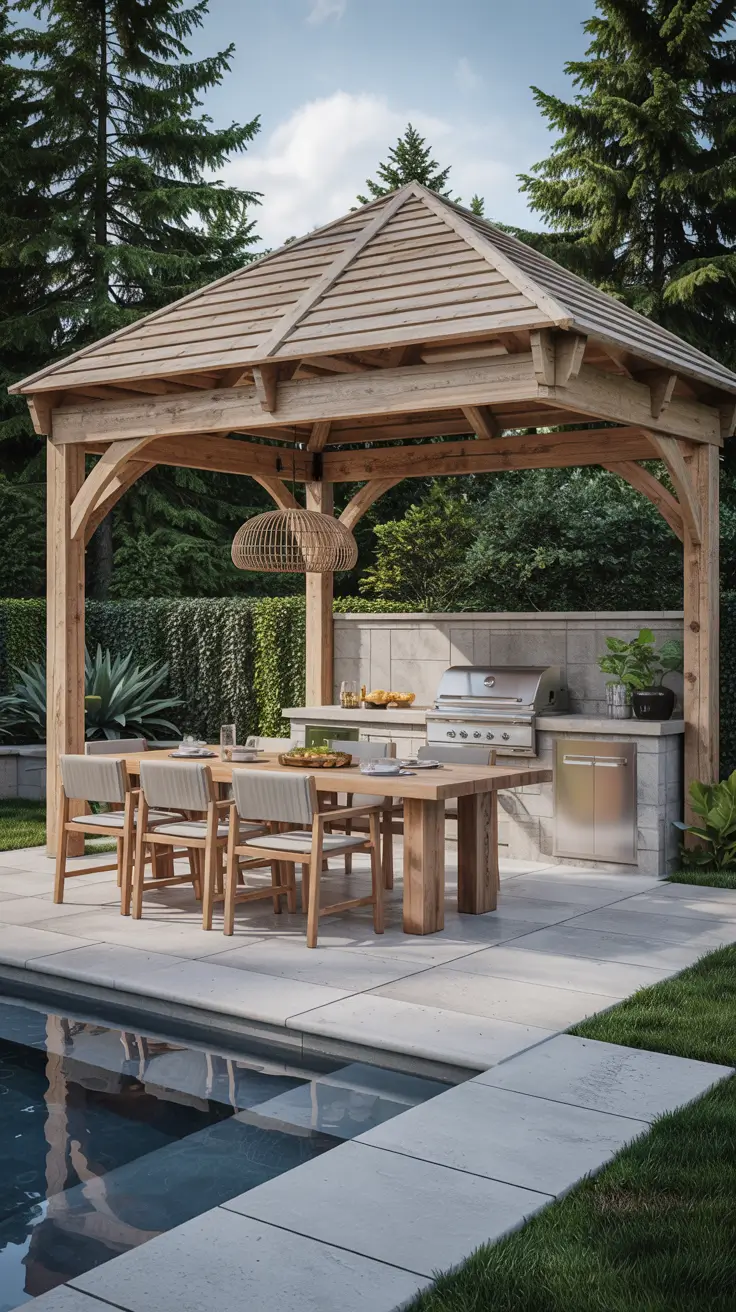 Pool Gazebo Ideas 2026: Stylish Cabanas, Pergolas & Backyard Pool Designs
