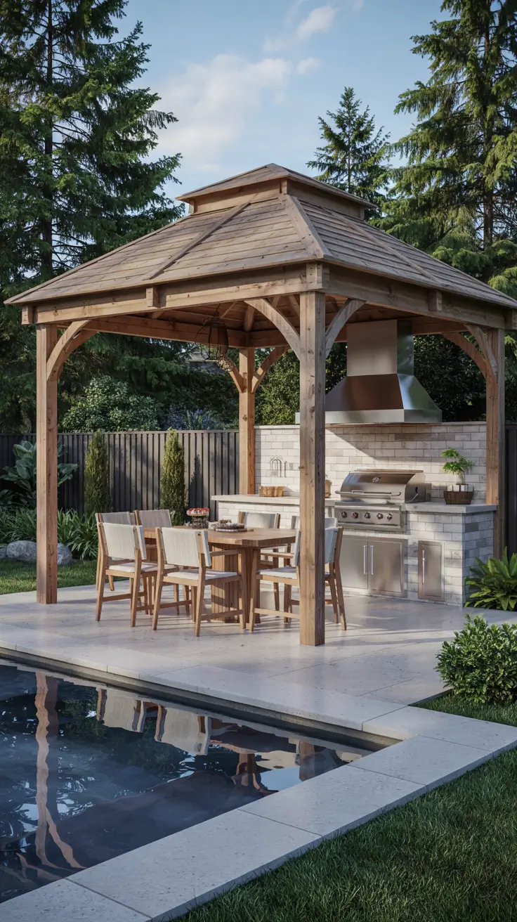 Pool Gazebo Ideas 2026: Stylish Cabanas, Pergolas & Backyard Pool Designs