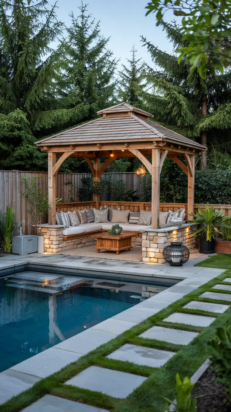 Pool Gazebo Ideas 2026: Stylish Cabanas, Pergolas & Backyard Pool Designs