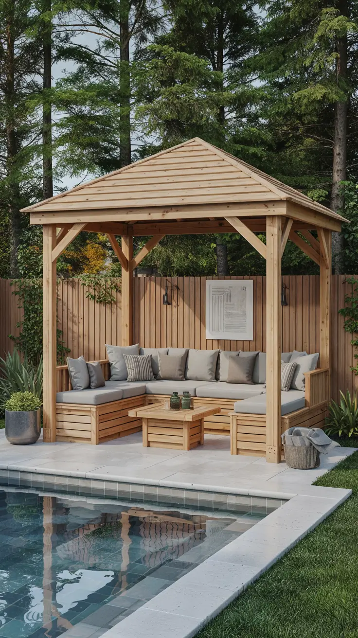 Pool Gazebo Ideas 2026: Stylish Cabanas, Pergolas & Backyard Pool Designs
