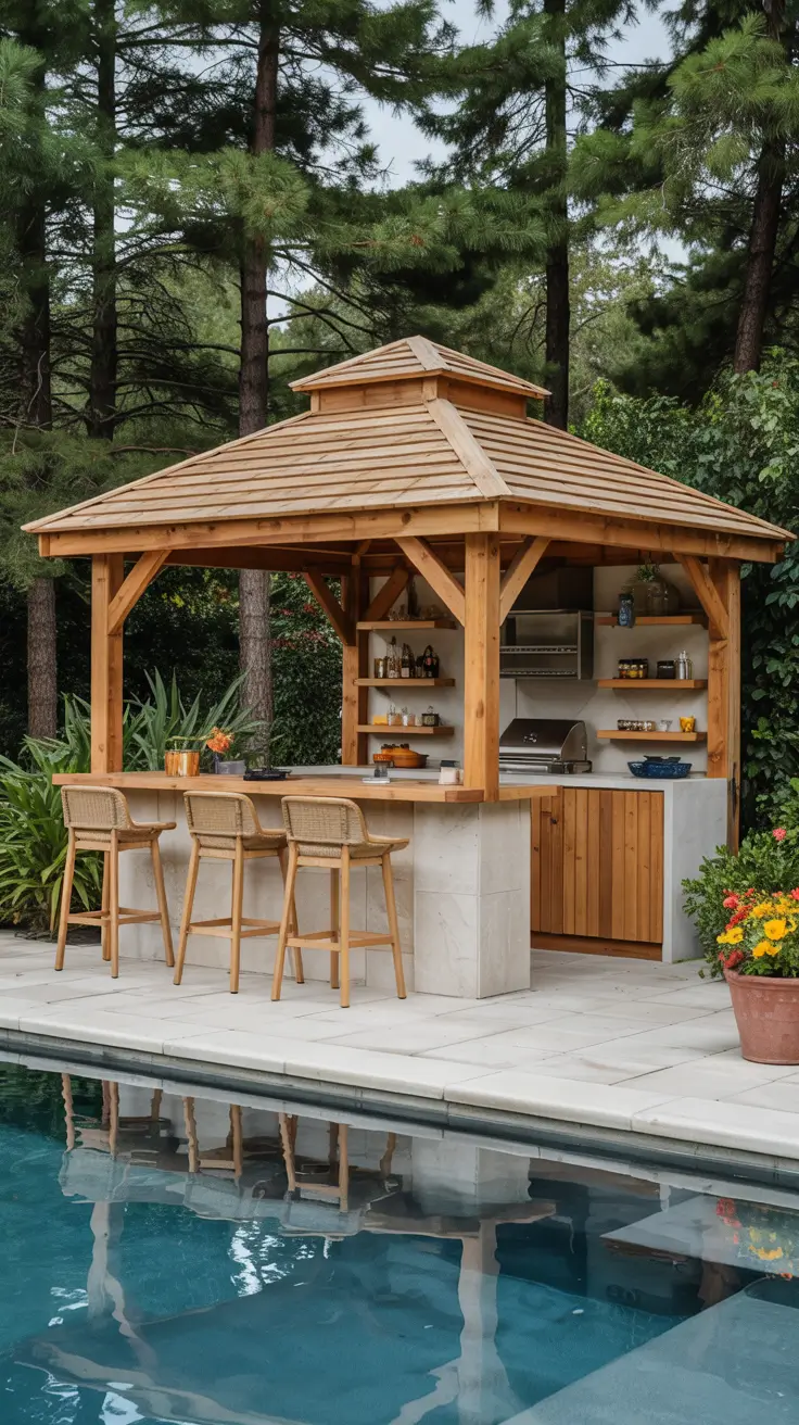Pool Gazebo Ideas 2026: Stylish Cabanas, Pergolas & Backyard Pool Designs