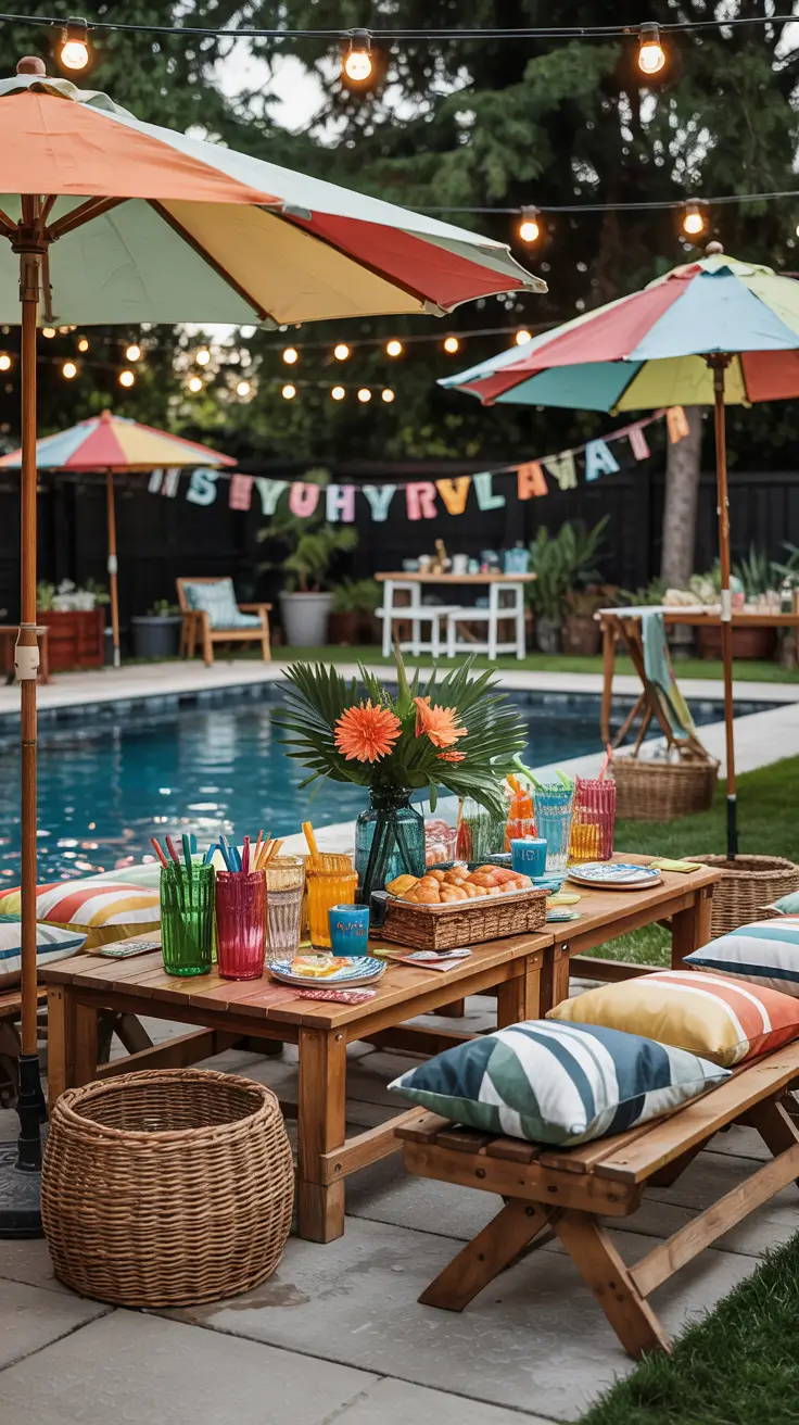 Summer Outdoor Pool Decor 2026 - Stylish Ideas for a Perfect Backyard Pool Party