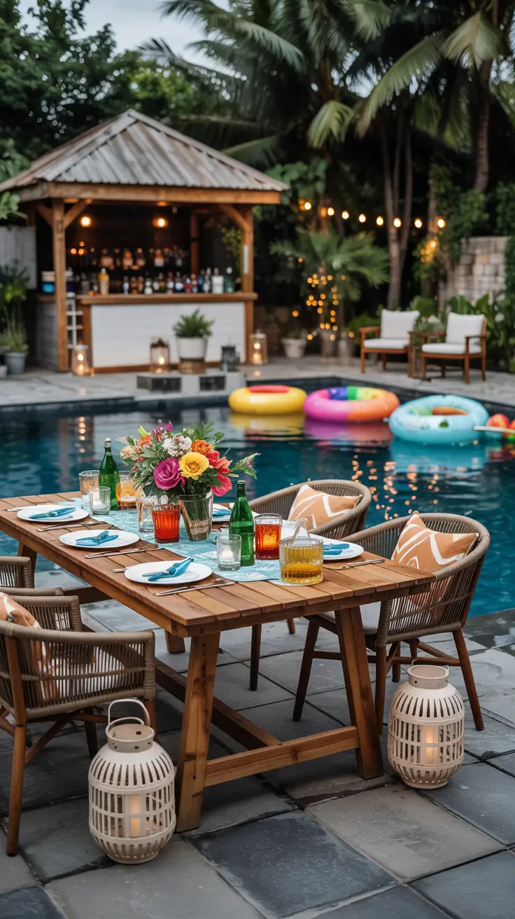 Summer Outdoor Pool Decor 2026 - Stylish Ideas for a Perfect Backyard Pool Party