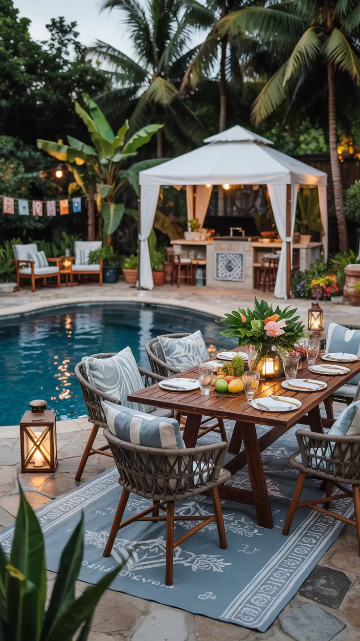 Summer Outdoor Pool Decor 2026 - Stylish Ideas for a Perfect Backyard Pool Party