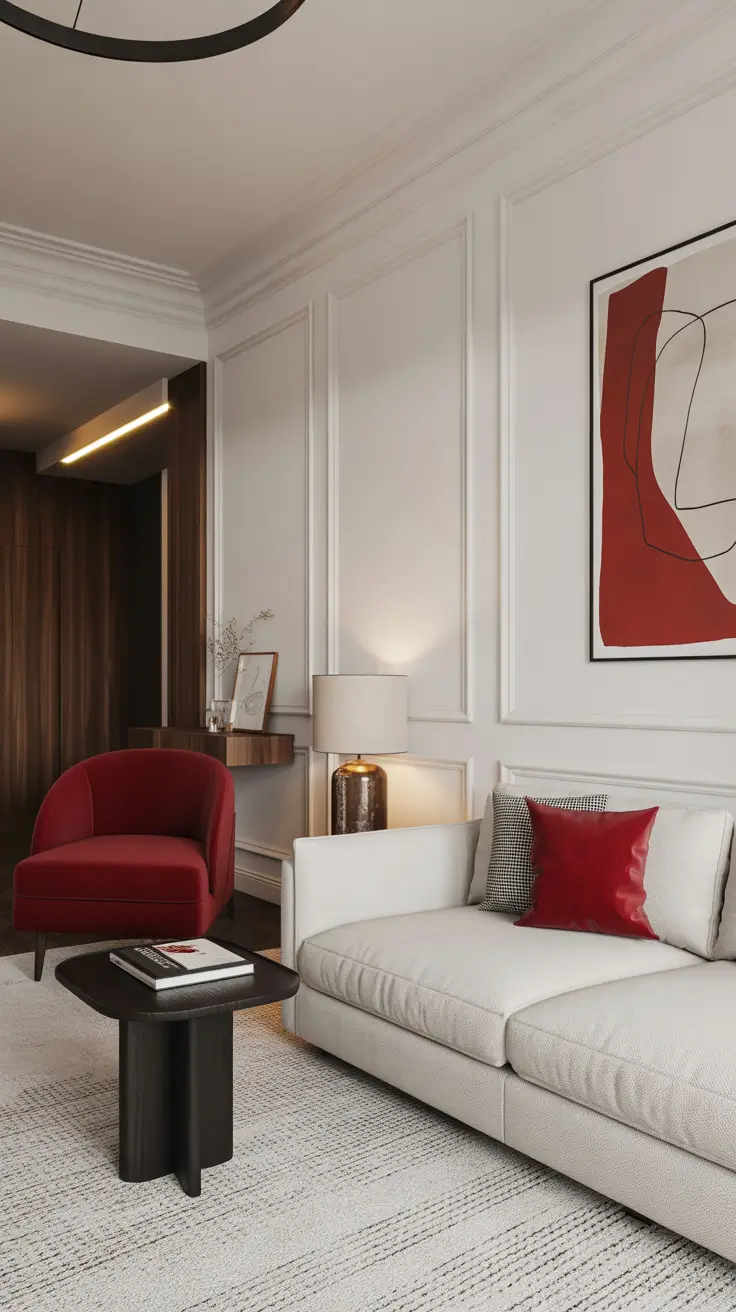 Whites Living Room Ideas 2026: Modern, Elegant & Color-Accented Interior Designs