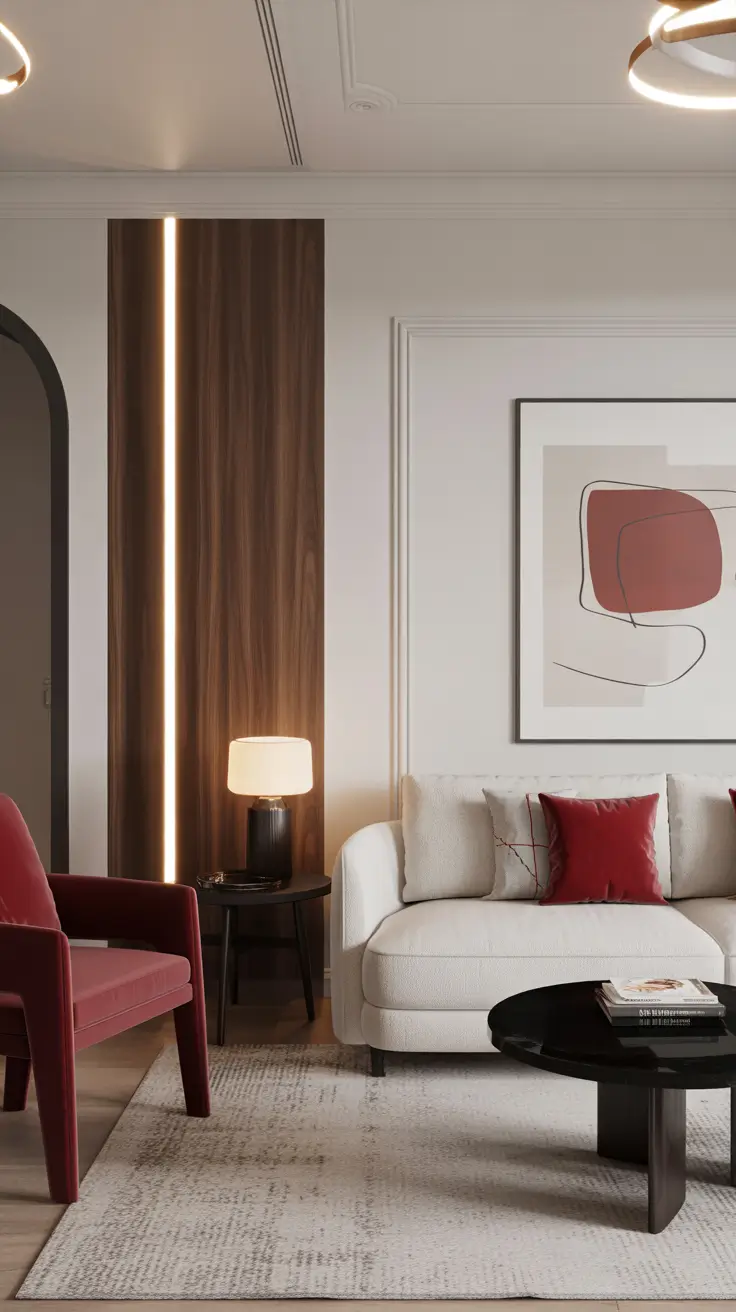 Whites Living Room Ideas 2026: Modern, Elegant & Color-Accented Interior Designs
