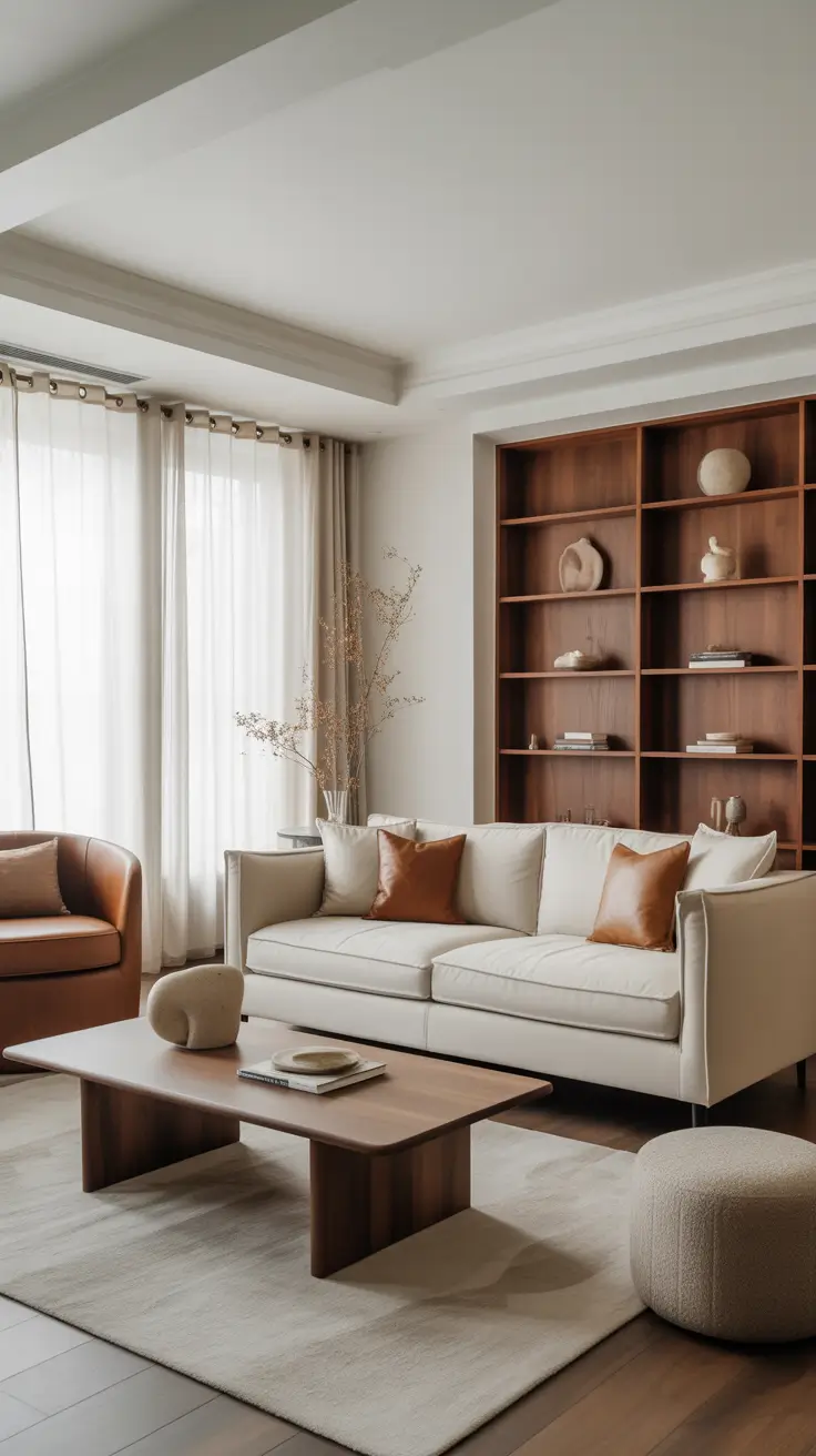 Whites Living Room Ideas 2026: Modern, Elegant & Color-Accented Interior Designs
