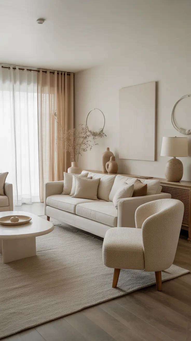 Whites Living Room Ideas 2026: Modern, Elegant & Color-Accented Interior Designs