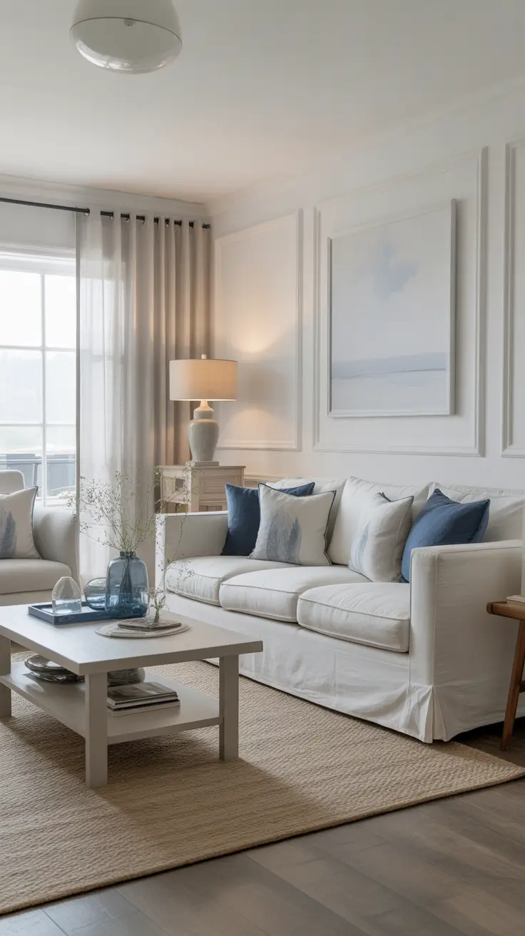 Whites Living Room Ideas 2026: Modern, Elegant & Color-Accented Interior Designs