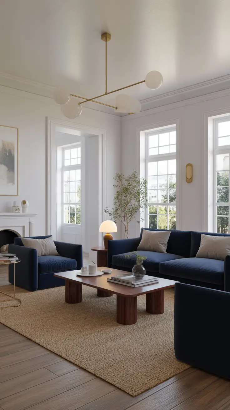 Whites Living Room Ideas 2026: Modern, Elegant & Color-Accented Interior Designs