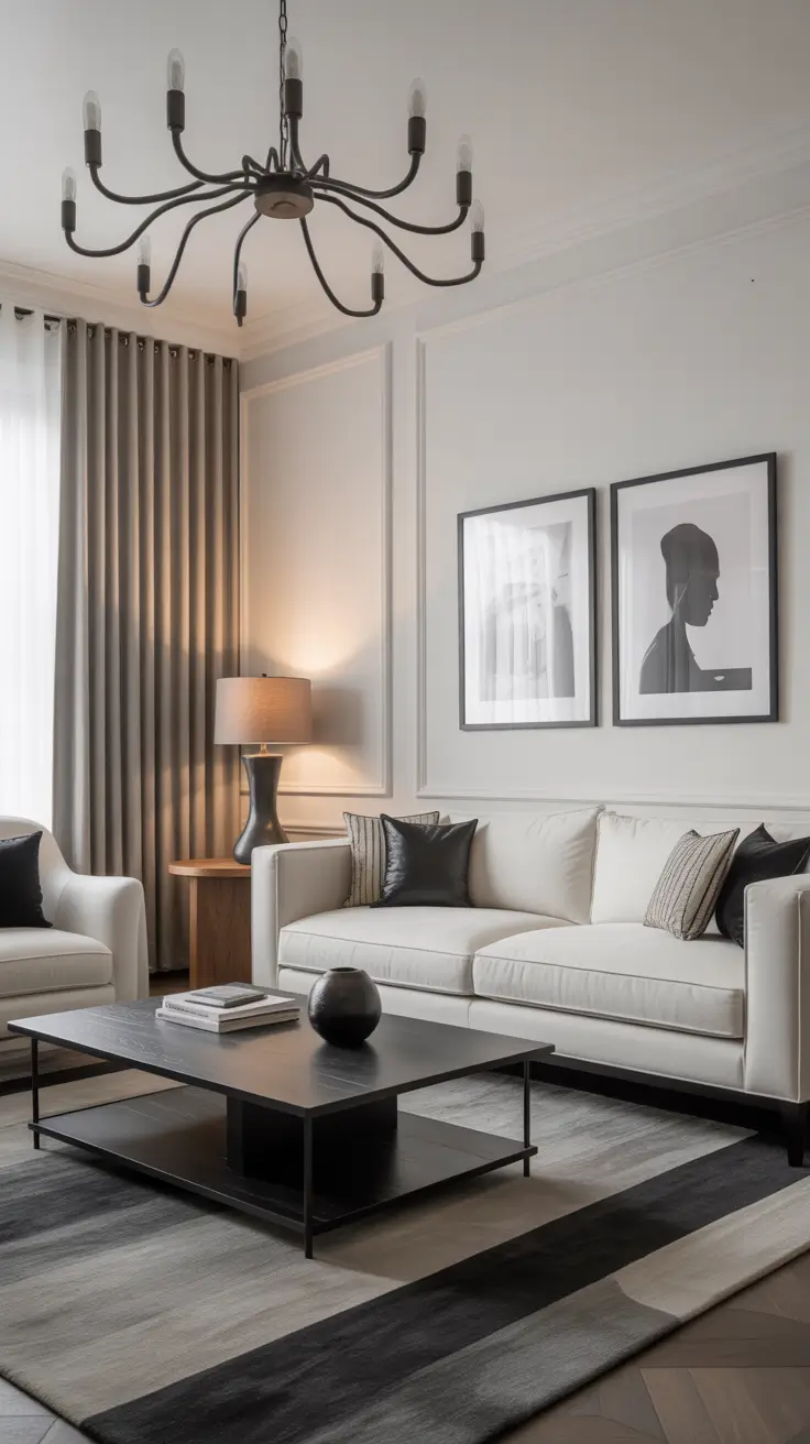Whites Living Room Ideas 2026: Modern, Elegant & Color-Accented Interior Designs