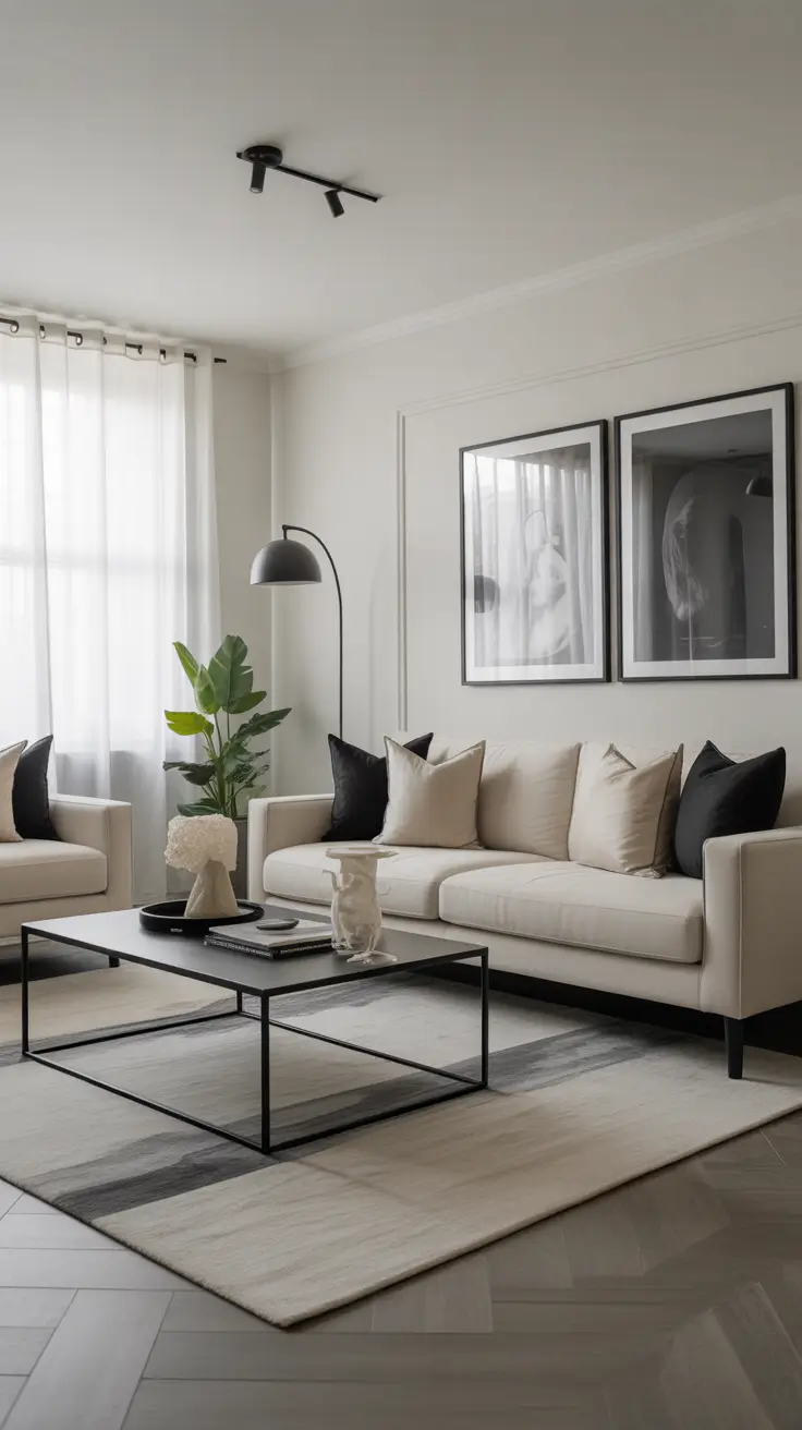 Whites Living Room Ideas 2026: Modern, Elegant & Color-Accented Interior Designs