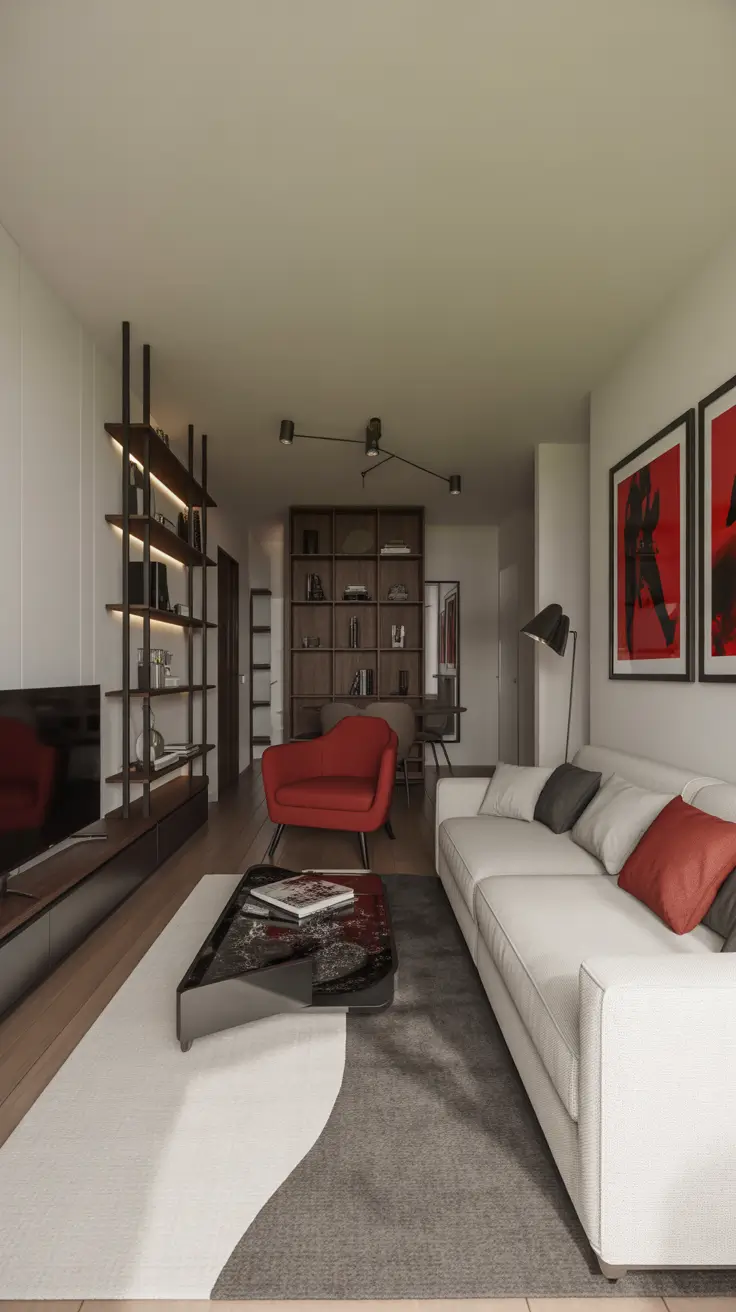 Whites Living Room Ideas 2026: Modern, Elegant & Color-Accented Interior Designs