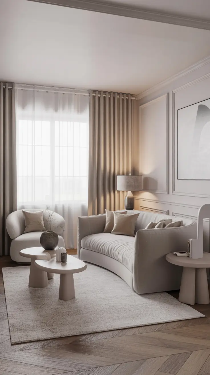 Whites Living Room Ideas 2026: Modern, Elegant & Color-Accented Interior Designs